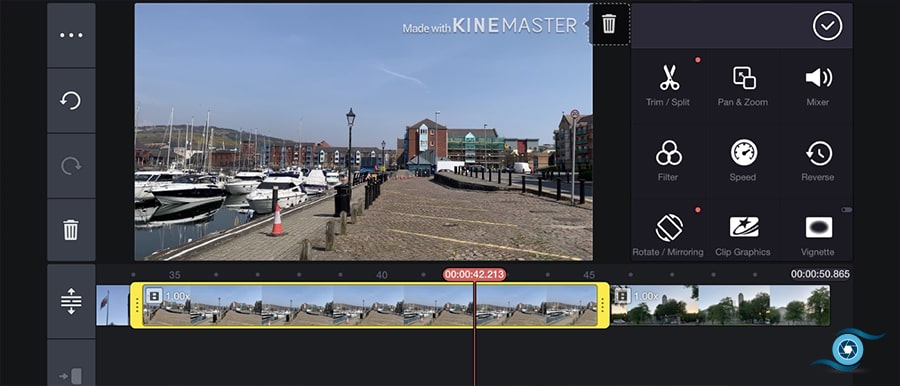 بهترین نرم افزارهای ادیت ویدیو در اندروید و ios، نرم افزار Kinemaster